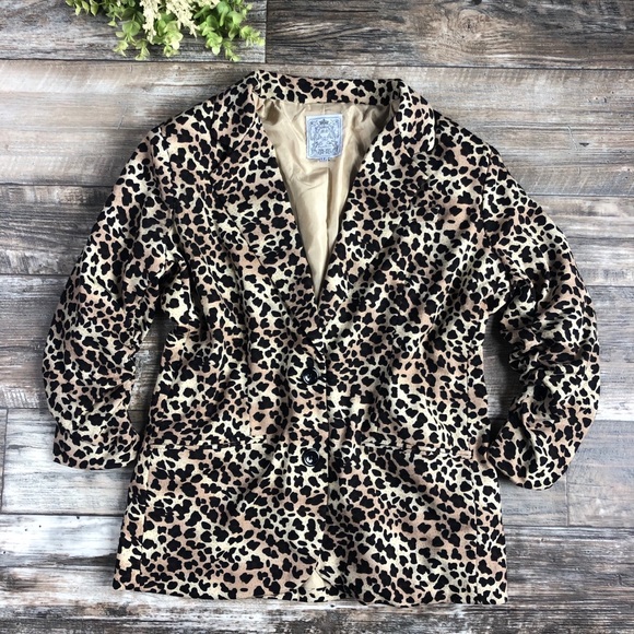 Maxim Studio • Animal Print Blazer - Picture 2 of 7